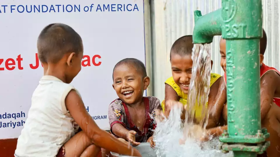 Children are the most vulnerable when it comes to contaminated water. Your support brings carefree smiles.