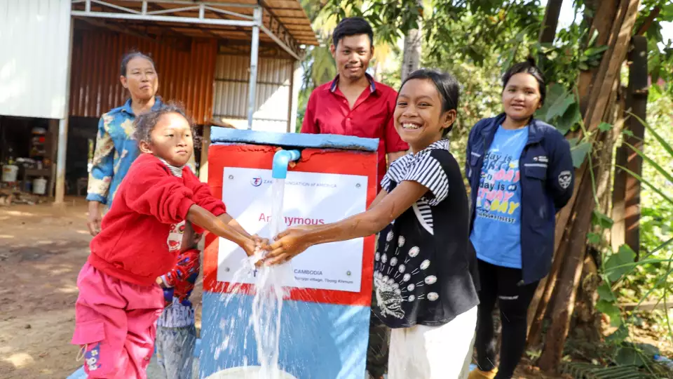 By 2040, roughly 1 in 4 children worldwide will be living in areas of extremely high water stress. Your support makes a lasting difference.