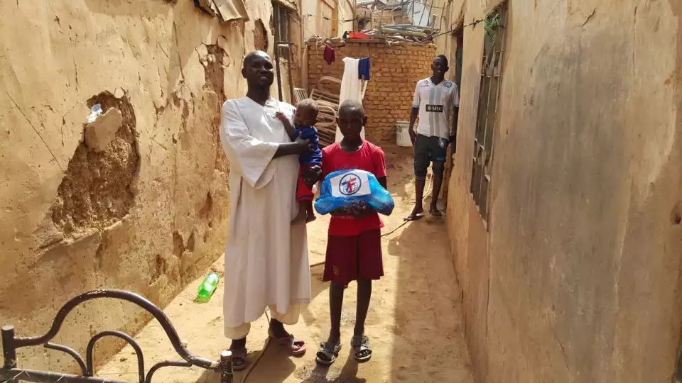 Udhiya Distribution / توزيع لحوم الأضاحي