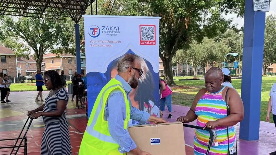 Following Hurricane Beryl, food packages were provided in TX to those in need