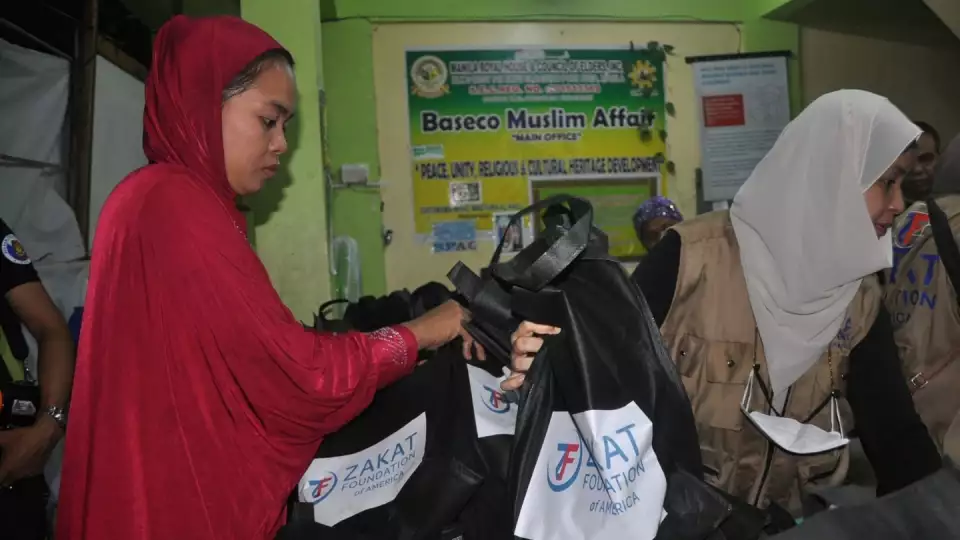 Udhiyah meat distribution in the Philippines