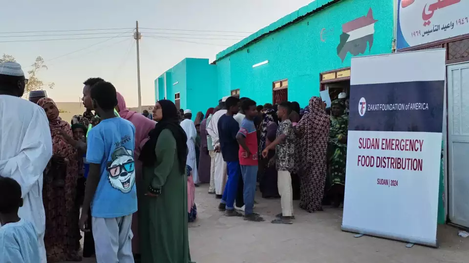 Our field teams distribute hygiene packages and essentials to vulnerable households