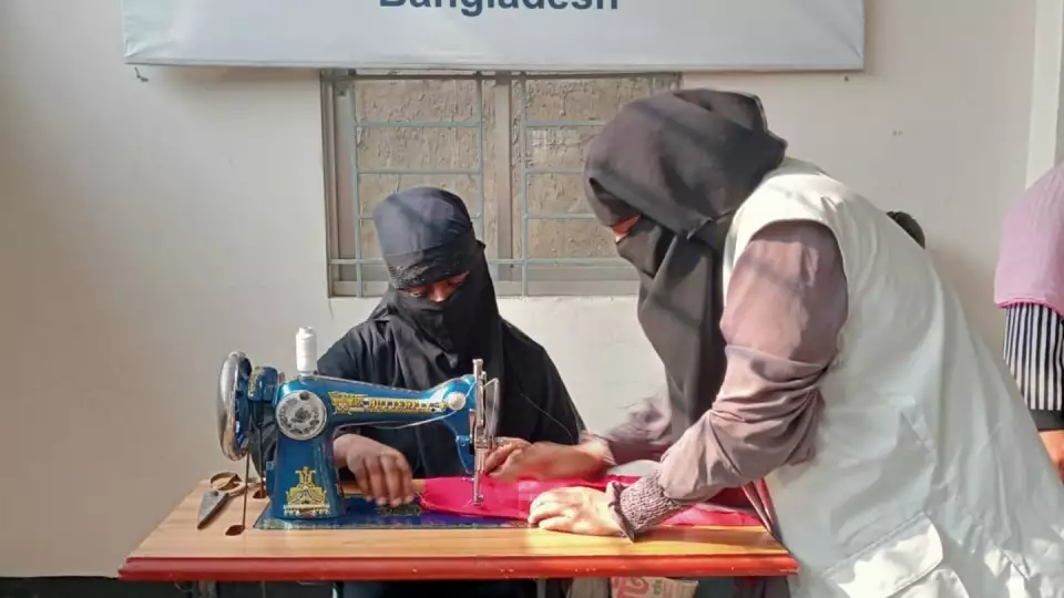 Our training centers in Bangladesh help build self sufficiency and financial independence for those in poverty.