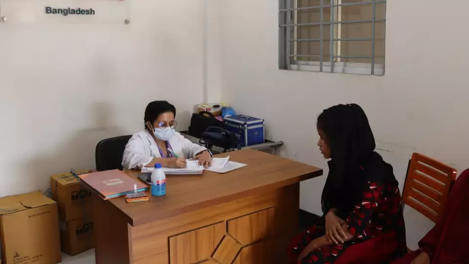 Mother and child health clinics provide medical assistance to women in need of support.