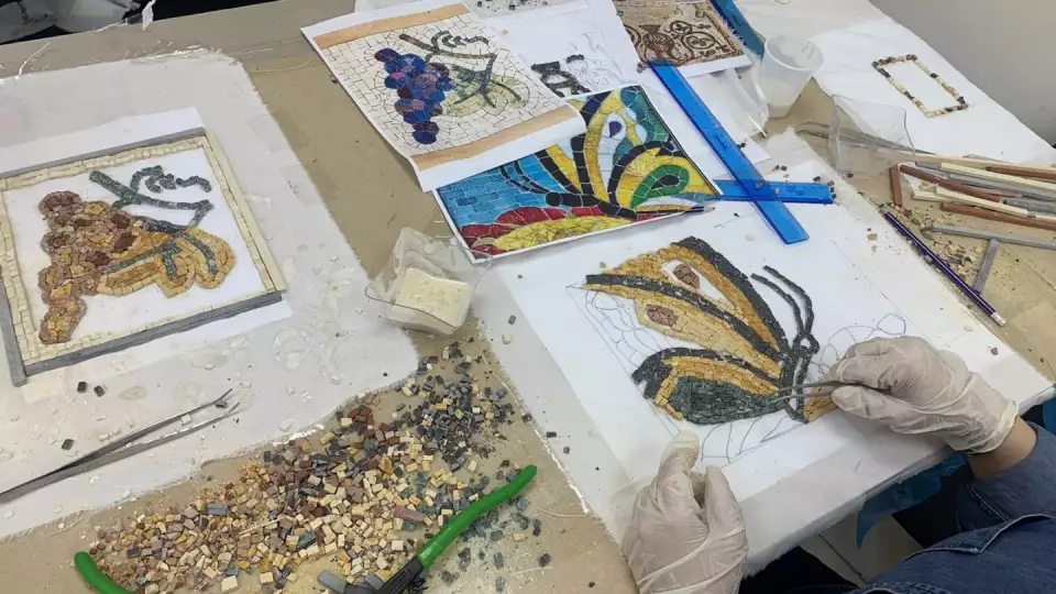 Learning to create crafts or other goods helps give women independence and financial security