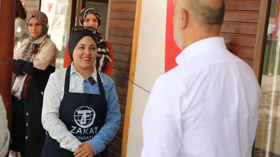 Turkieye Zakat Foundation of America recently created a new bazaar for women to sell handmade goods