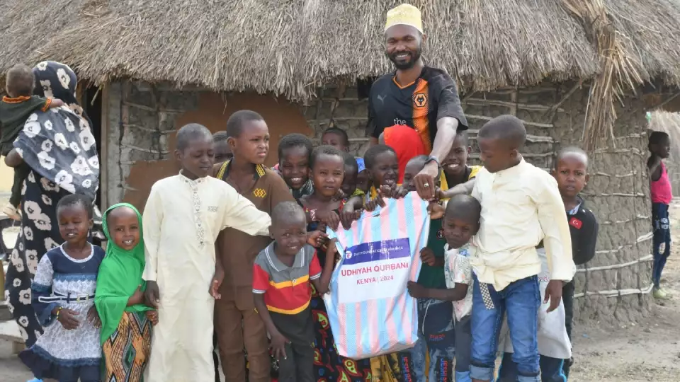 Thank you for your Udhiyah/Qurbani gift of nutritious meat for hungry Kenyan families.