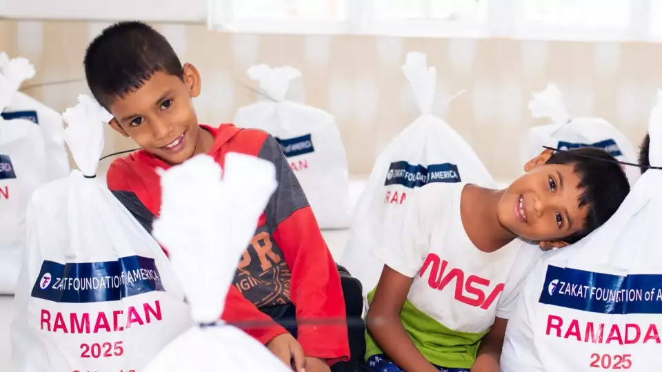 Your generosity brings smiles to the faces of children who now how nourishing food to eat during Ramadan.