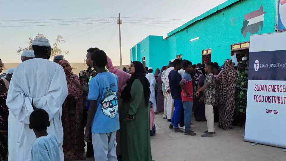Our field teams distribute hygiene packages and essentials to vulnerable households in Sudan