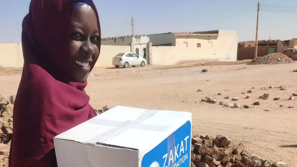 Your support will help children in Sudan stay safe from diseases with their hygiene packages